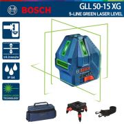 Máy cân mực Laser 5 tia Bosch GLL 50-15 XG