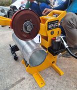 Máy cắt ống thép thủy lực 219mm QG8C