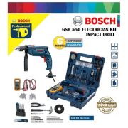 Bộ máy khoan Bosch 80 chi tiet GSB 550